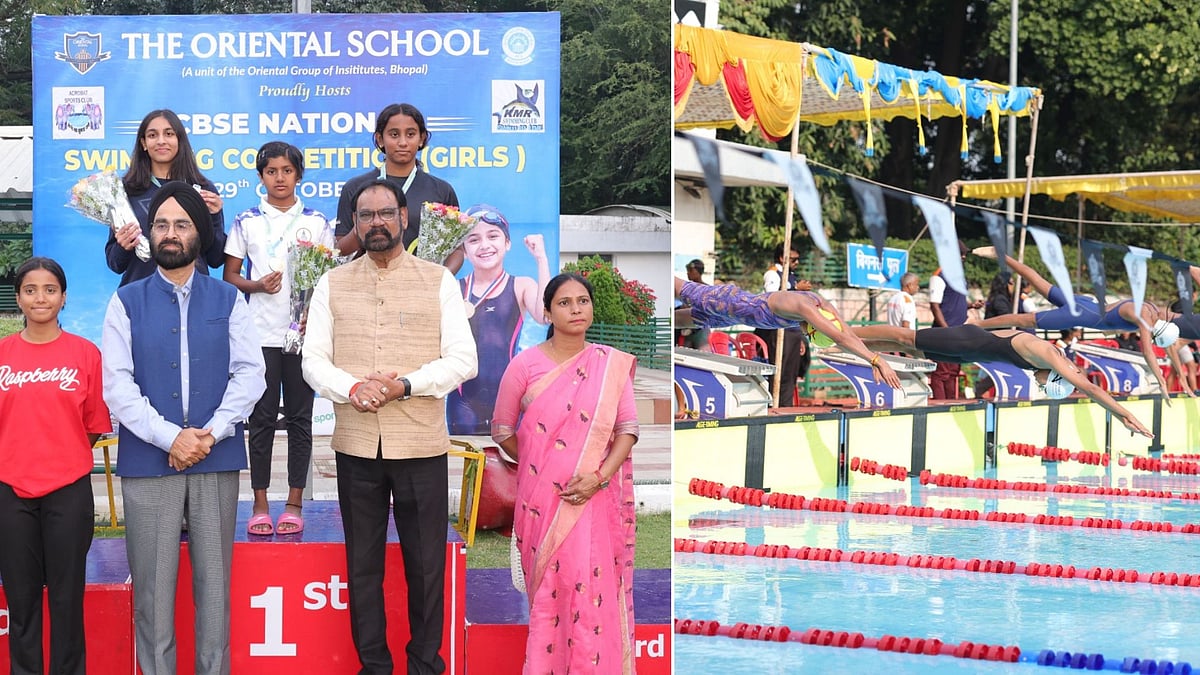 Bhopal CBSE National Girls Swimming Competition Sees Tisha Panthi, Harmony Jain Win Back-To-Back Gold As Madhya Pradesh Bags Four Medals On Day 3