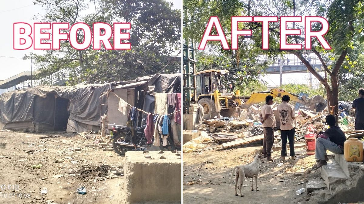 Mumbai: Western Railway Removes 28 Encroachments At Ram Mandir To Facilitate Borivali–Virar Line Expansion