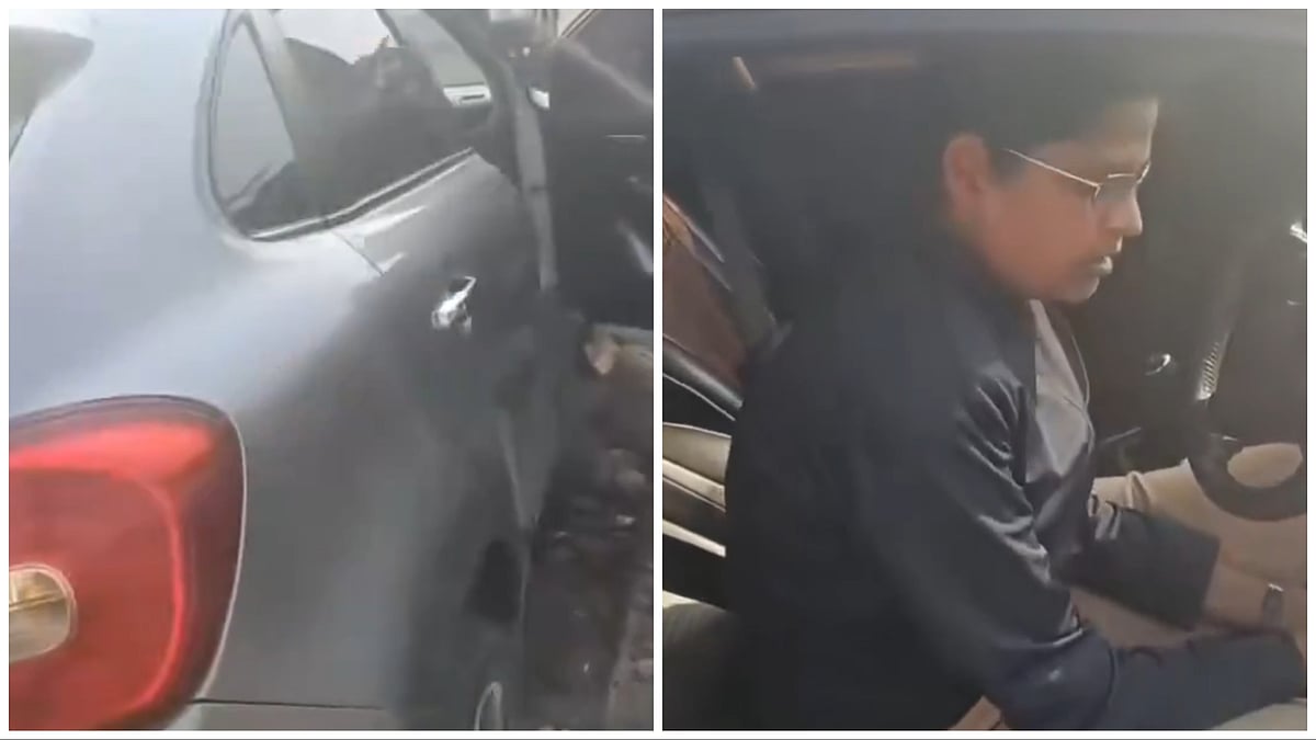 'Not Drunk, Had Daaru': Intoxicated Pune Woman Constable Drives On Wrong Side Of Road In Manjari | VIDEO VIRAL