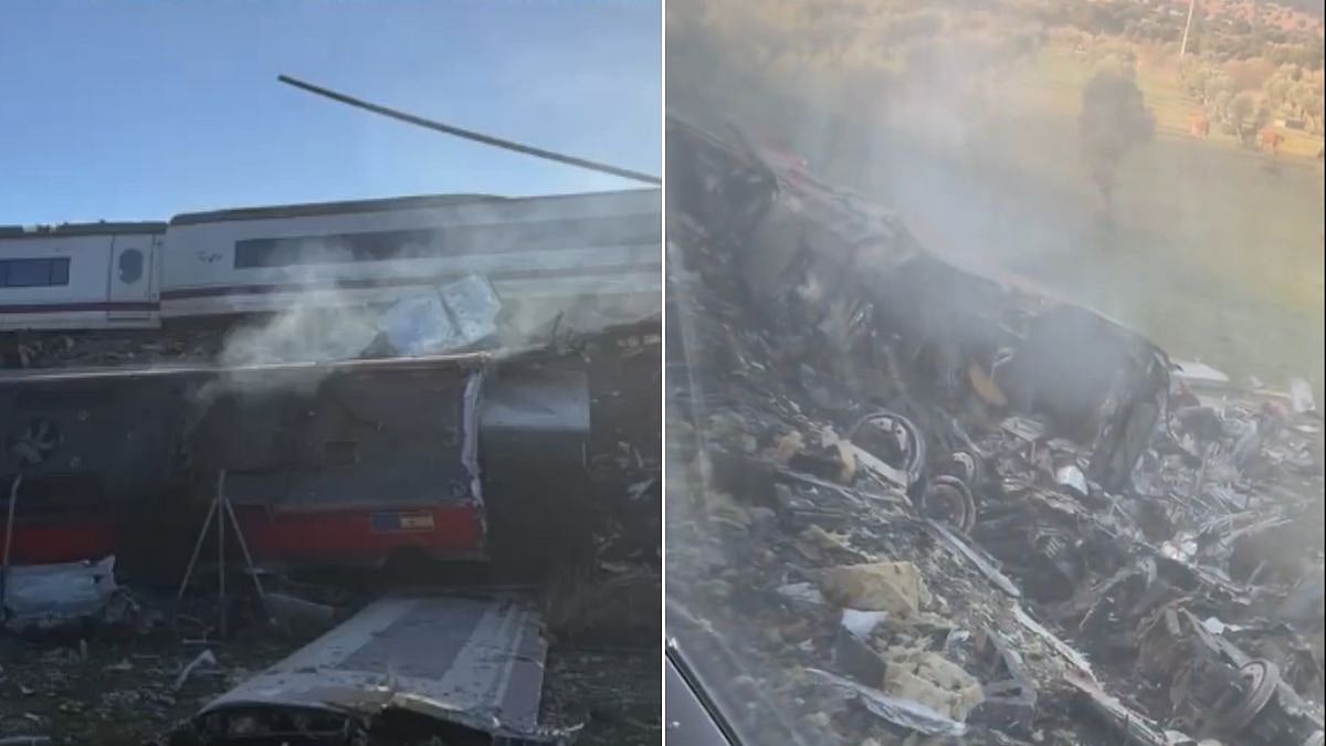 Spain Train Crash Death Toll Rises To 46; 2 High-Speed Trains Collide In Toledo, Rail Services Between Madrid And Andalusia Suspended | Video