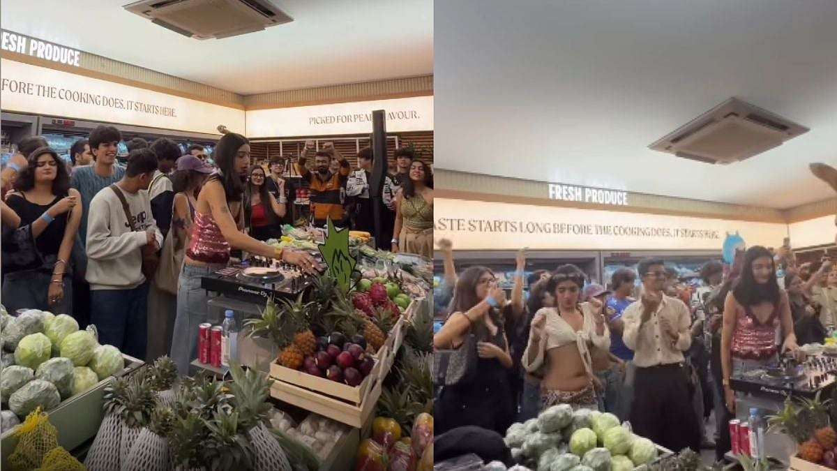 Ahmedabad's 'Grocery Store Rave' Goes Viral, Internet Reacts - WATCH