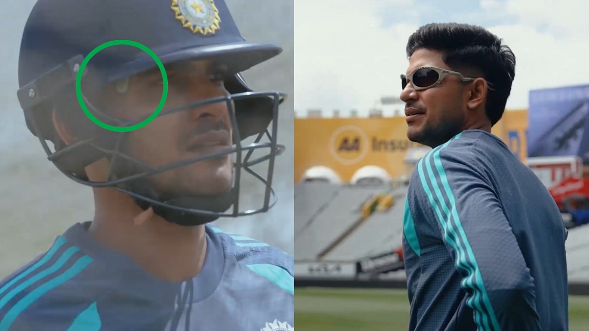 Shubman Gill Spotted Wearing 'Temple' Device As Team India Captain Joins Squad For Net Session Ahead Of IND vs NZ ODI Series | Video