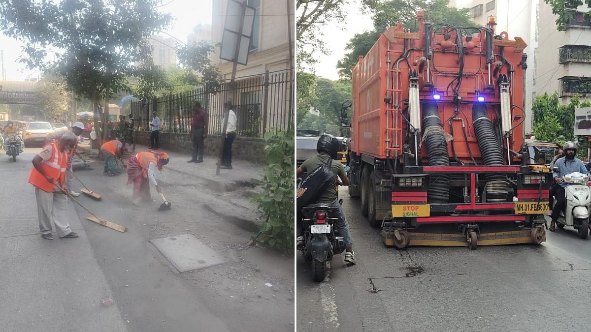 Mumbai Air Pollution: BMC Cleans 69.55 Km Of Roads In One Day, Removes 154.75 Tonnes Of Dust And C&D Waste