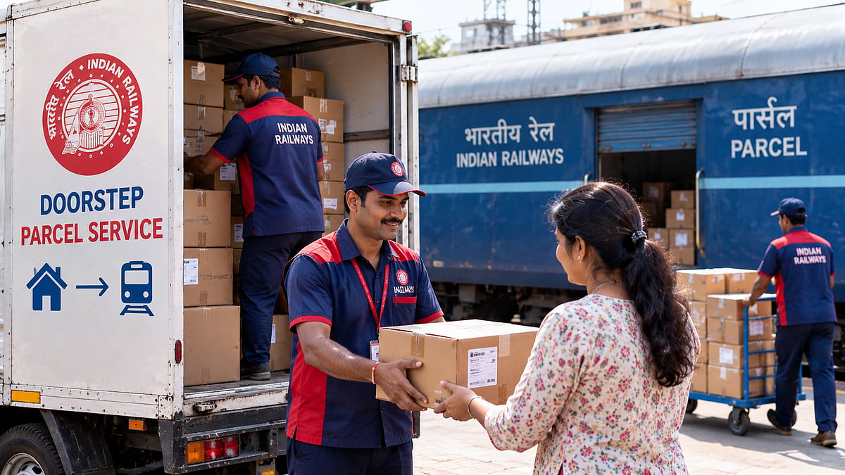 Indian Railways Plans Doorstep Parcel Pickup & Delivery Service In 8 Cities, Including Mumbai