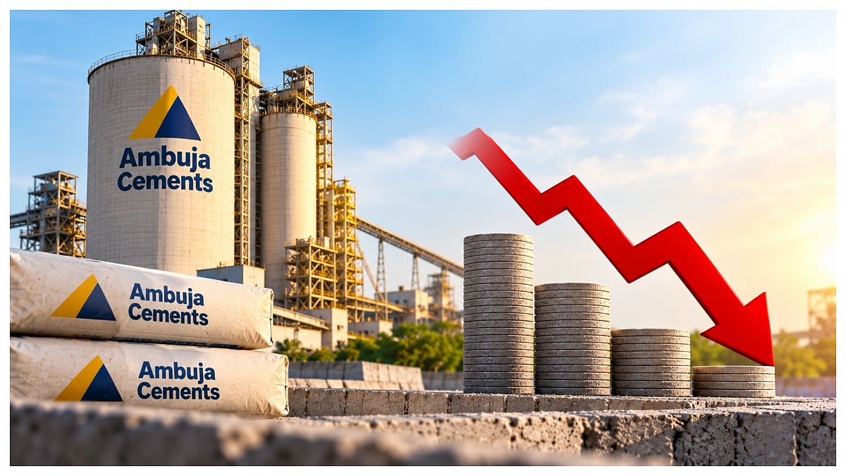 Ambuja Cements Q2 Profit Plunges 90% To ₹236 Crore, Revenue Remains Flat At ₹9,166 Crore