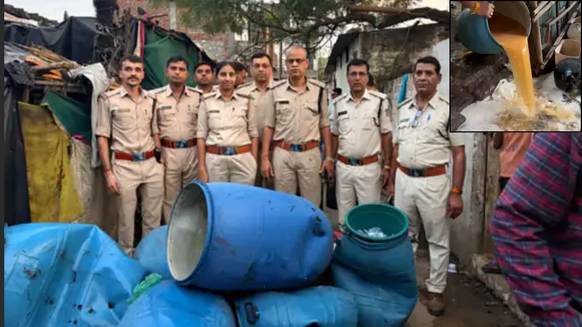 Excise Department Seizes 600 Litres Of Illicit Liquor In Bhopal, Arrests One