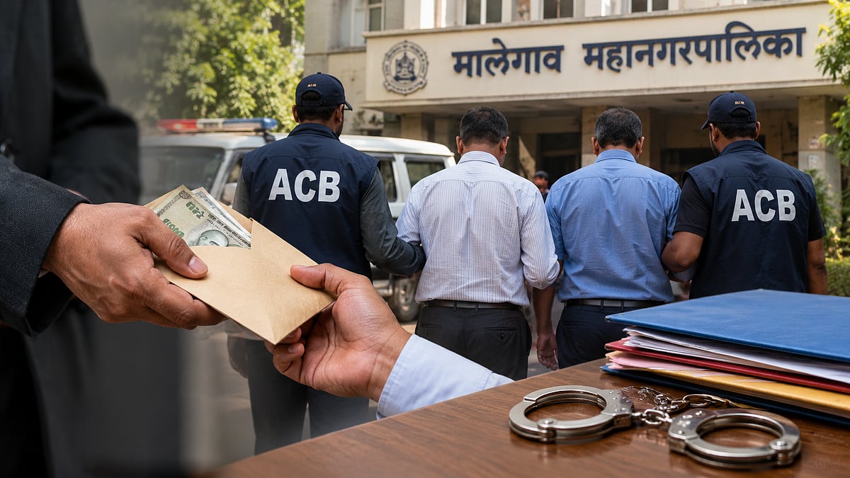 Nashik: ACB Detains Malegaon Commissioner, Garden Superintendent Over 4% Bribe Demand