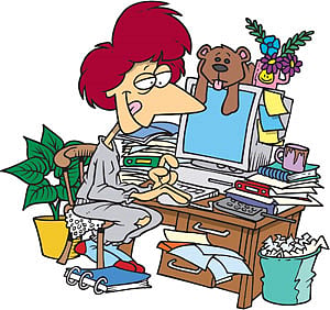 Are you a clutter-bug?  Then you need help at once!