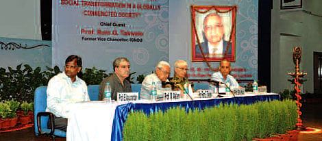 Memorial lecture at IGNOU