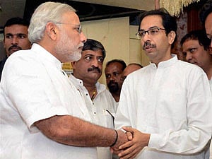 Modi’s maha-garjana upsets Shiv Sena, issues advisory