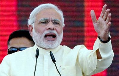 Modi tears into UPA claims on MNREGA, RTI