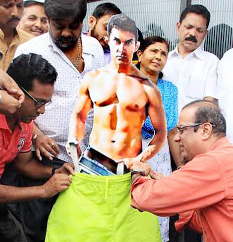 PK posters finally ‘clothed’