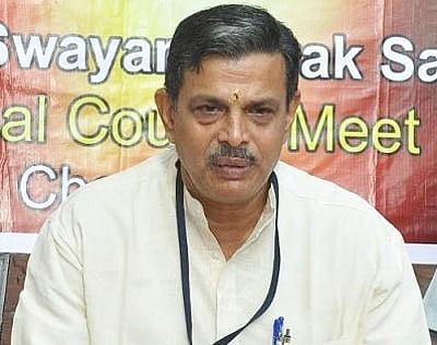 Rashtriya Swayamsevak Sangh's Sarkaryavah (General Secreatary), Dattatreya Hosabale | File