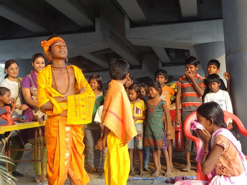 Reaching out to street children
