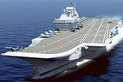 Captain Krishna Swaminathan takes over command of INS Vikramaditya