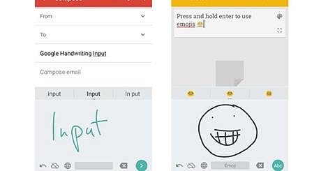 Now, Android users can draw emojis, write messages with Google’s new Handwriting Input