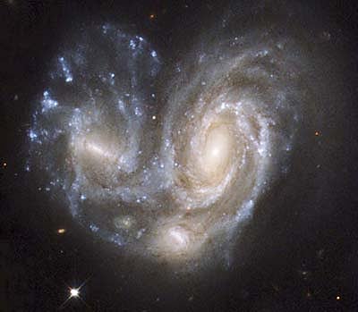 Scientists find what takes place when galaxies collide