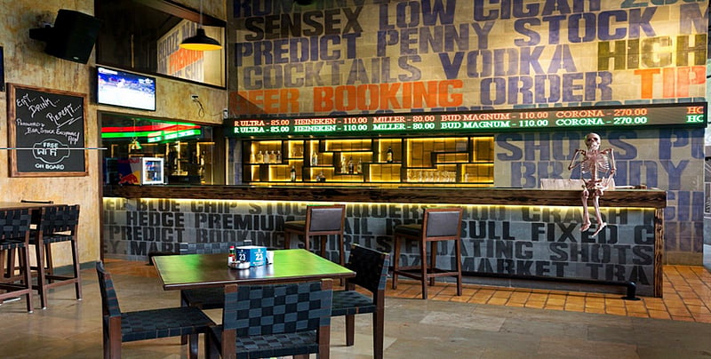 The Bar Stock Exchange<br />Picture credits: www.zomato.com