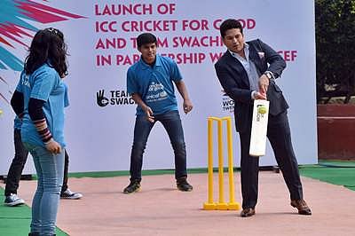 ICC launches ‘Cricket for Good and Team Swachh campaign’ with UNICEF, BCCI