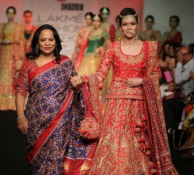 Saroj Jalan at LFW SR 2016