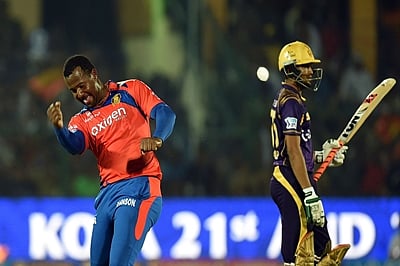 IPL 2016: Raina, Smith lift Gujarat to No 2 with six wicket win over KKR