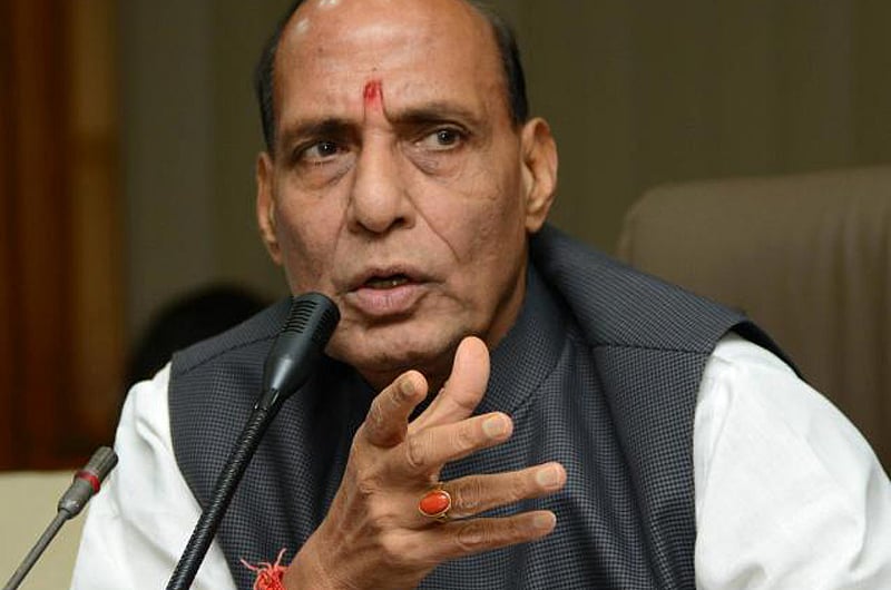 Rajnath Singh in Kashmir to discuss ongoing violence