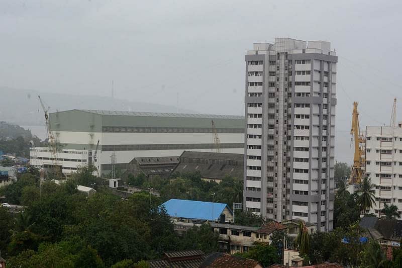 Mumbai : Mazagaon Dock at Mumbai: Photo by BL SONI