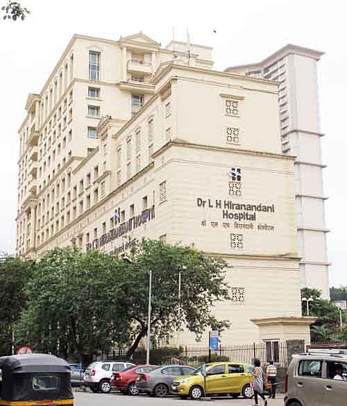HIRANANDANI HOSPITAL KKK.K pHOTO BY BL SONI