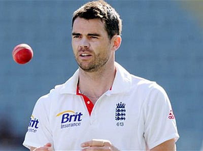 England pacer James Anderson | 