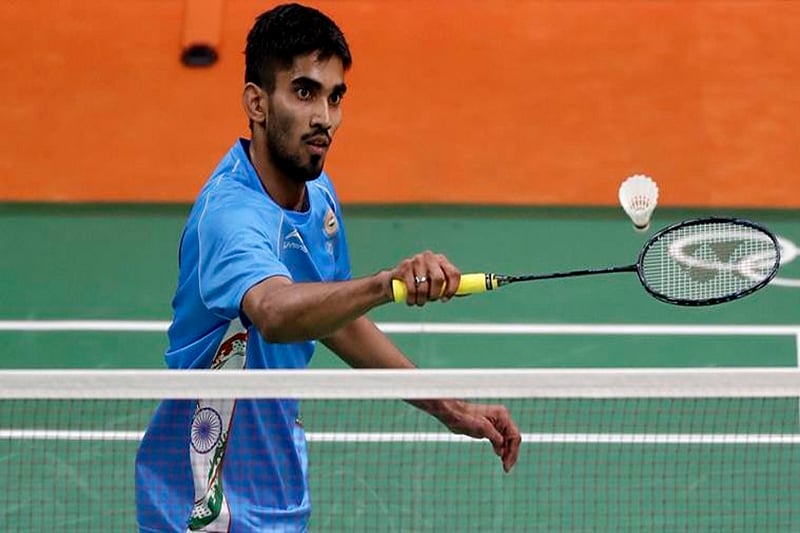 Indian ace shuttler Kidambi Srikanth | 