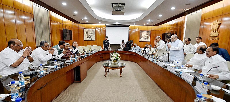 All Parties Back Govt On Surgical Strike