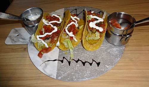 Tacos with pakwan