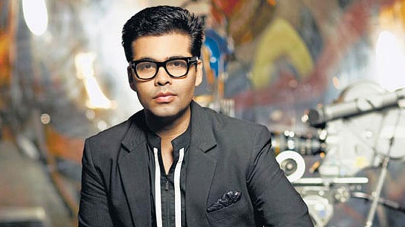 Mumbai : MNS stages protest at Film-maker Karan Johar’s office