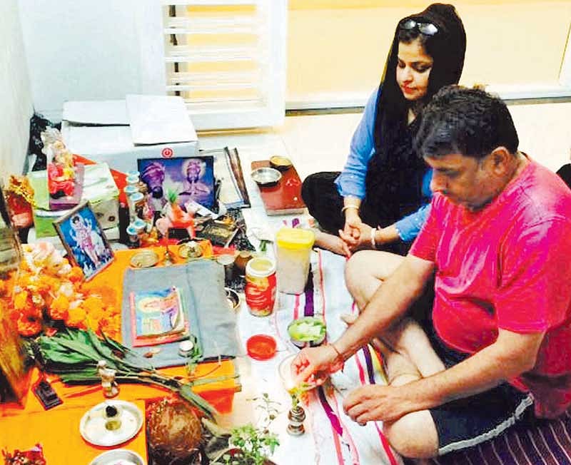 Pahwani family go green this Ganesh Utsav