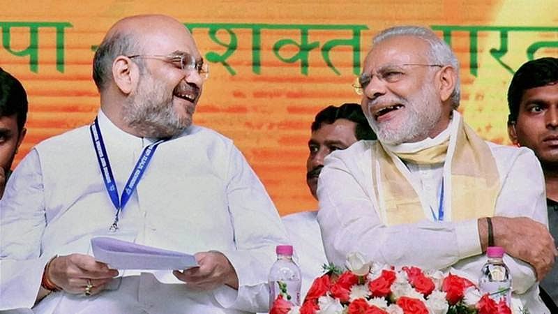 Students burn effigy of Modi, Shah at JNU campus dubbing them as ‘Ravana’