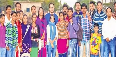 Indore: Smile agent for poor, elderly and differently abled children