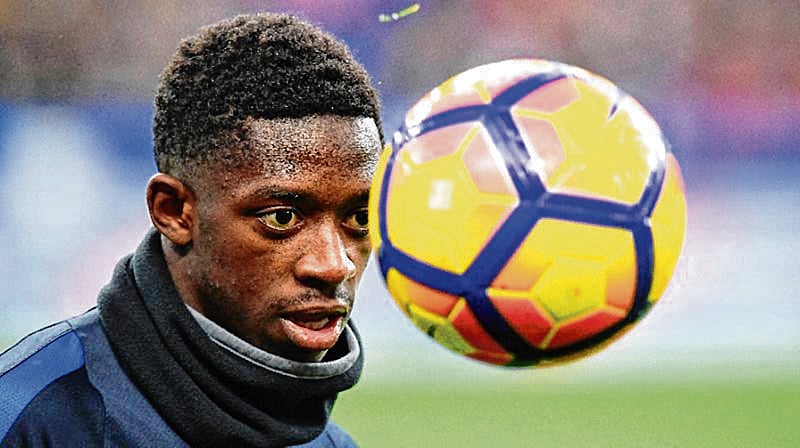 Dortmund forward Ousmane Dembele joins FC Barcelona