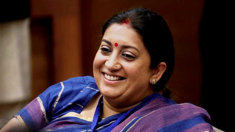 Congress exposes misuse of MP funds by Smriti Irani