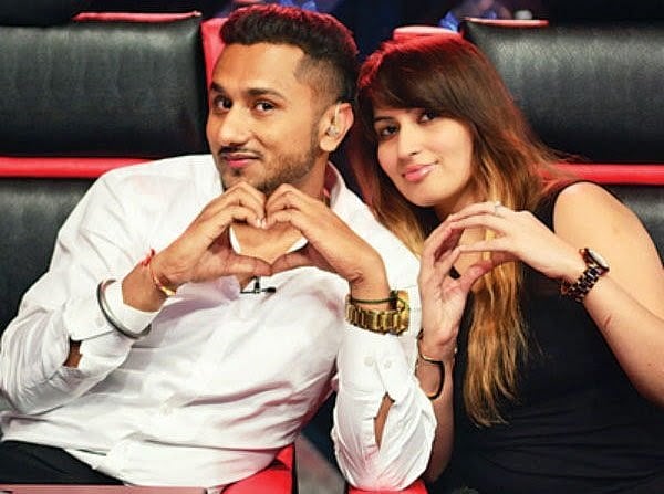 Honey Singh with wife Shalini Singh