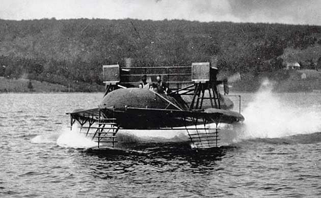 The HD-4 speedboat