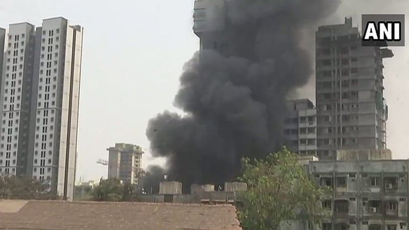 Mumbai: Massive fire breaks out at Eastel Metal Company’s godown in Kalachowki area