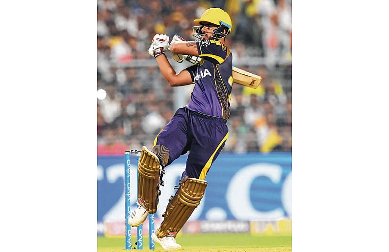 KKR’s Rana, Russell power proves too much