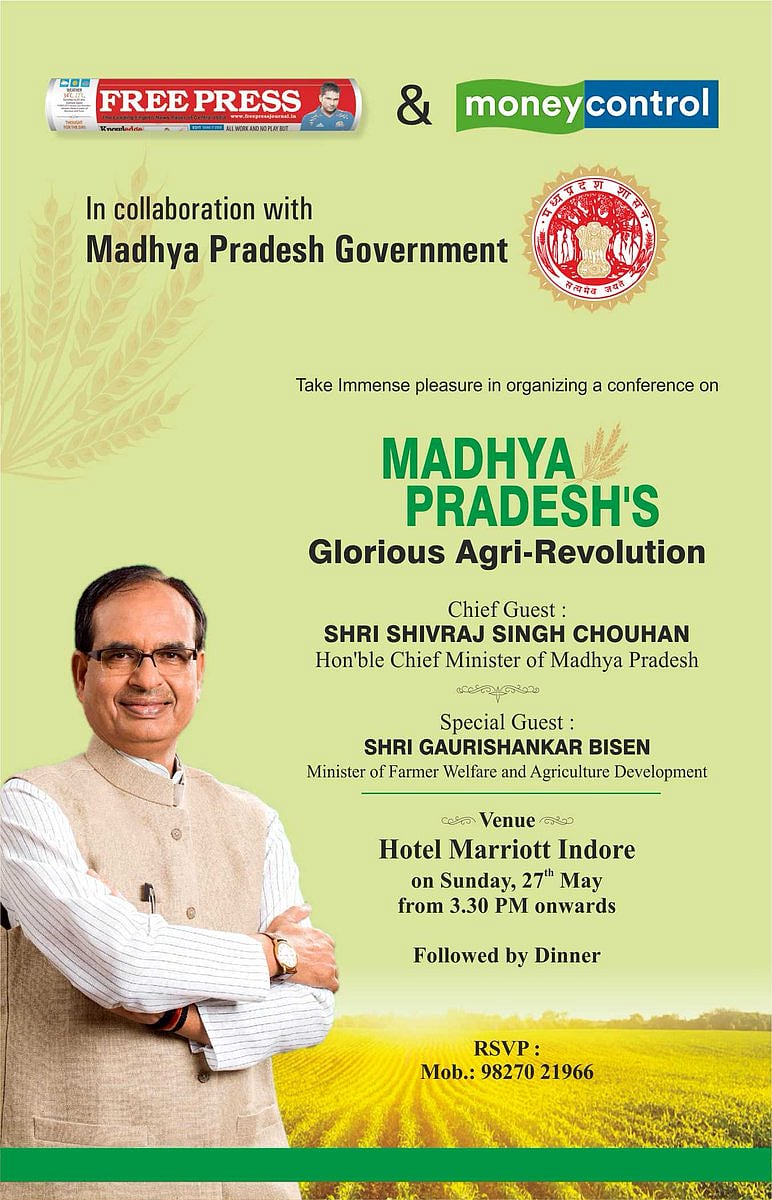 Madhya Pradesh: A gifted state with diverse cropping pattern with tremendous untapped potential