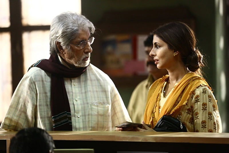Shweta Bachchan Nanda makes acting debut with dad Amitabh Bachchan