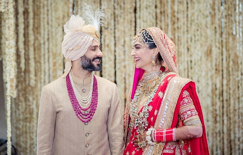 Congratulations! Sonam Kapoor and Anand Ahuja tie the knot in Mumbai; see pics and videos