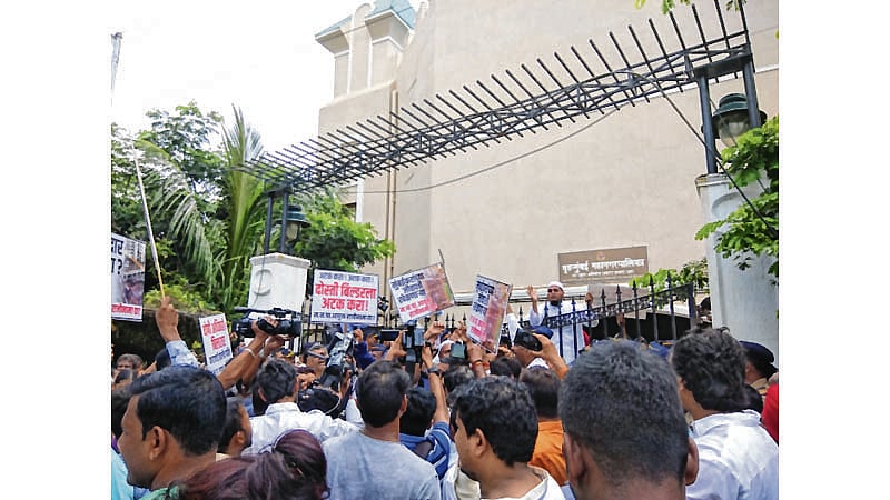 Mumbai: Lloyds Estate residents in Wadala living in constant fear after back-to-back wall cave-ins