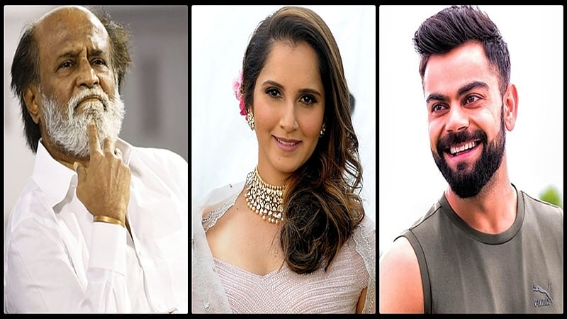 What’s common to Virat Kohli, Sania Mirza and Rajnikanth? Read story to find out