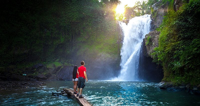 Treat life like a waterfall