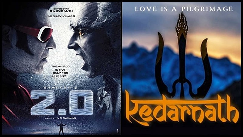 Box Office Battle! Rajinikanth-Akshay Kumar’s ‘2.0’ clashing with Sushant Singh Rajput and Sara Ali Khan’s ‘Kedarnath’