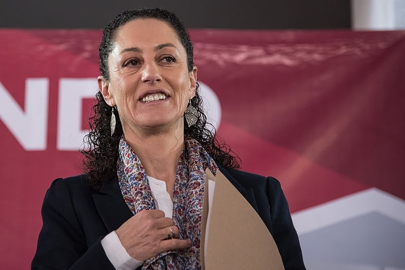 Claudia Sheinbaum elected as the first woman mayor of Mexico City